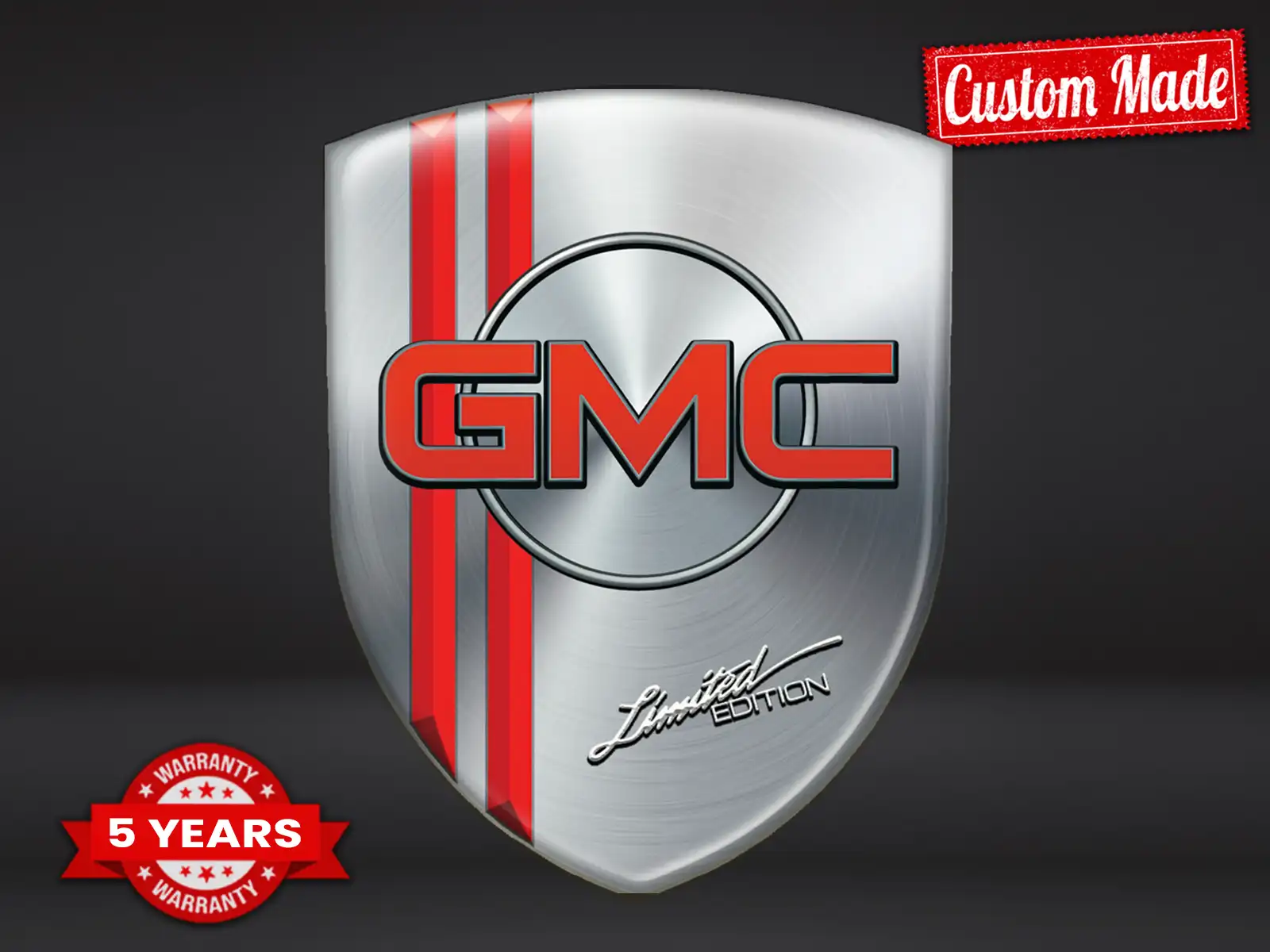 GMC Autoaufkleber Robust Hochwertig Professionell